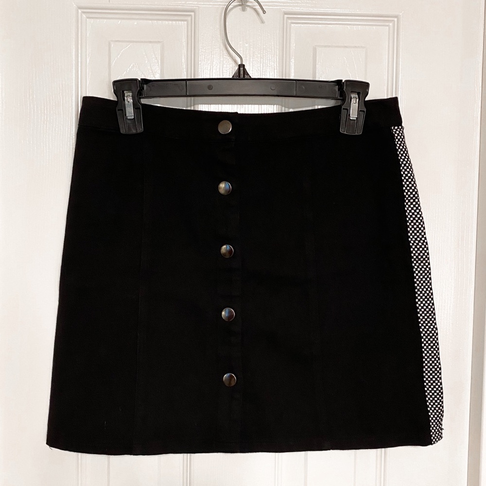 FOREVER 21 | biker-inspired Kodak collab skirt